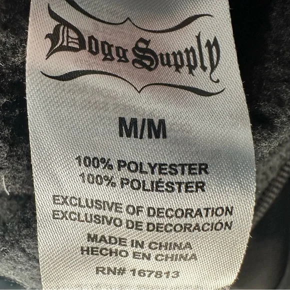 Dog Supply Snoop on the Stoop ugly Christmas sweater crew neck sweatshirt mens - Picture 7 of 7